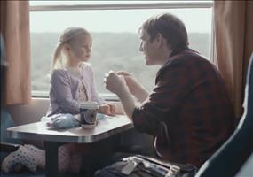 Vater und Tochter - Origami