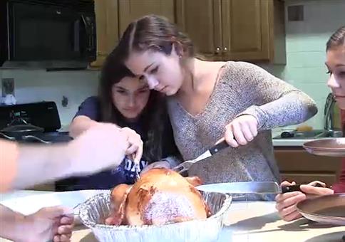 Schwangerer Truthahn Prank