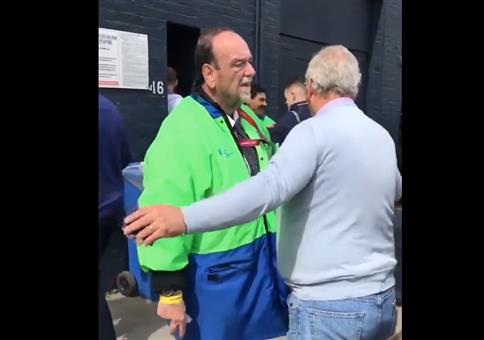 Extreme Sicherheitskontrolle vorm Stadion