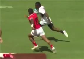 Wenn ein professioneller Sprinter Rugby spielt