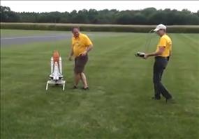 Richtig krasser Raketenstart