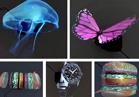 Tragbarer Hologramm-Projektor