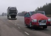 Automatisches Bremssystem in Volvo LKWs