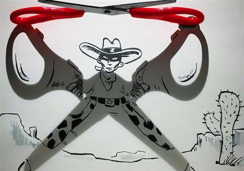 Wenn Schatten Bilder vervollständigen