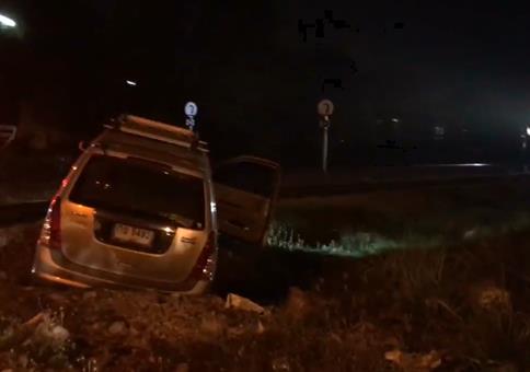 Eine Panne zu nah an den Gleisen