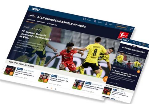WELTplus inkl. Bundesliga Video-Highlights für 5,99€ mtl.