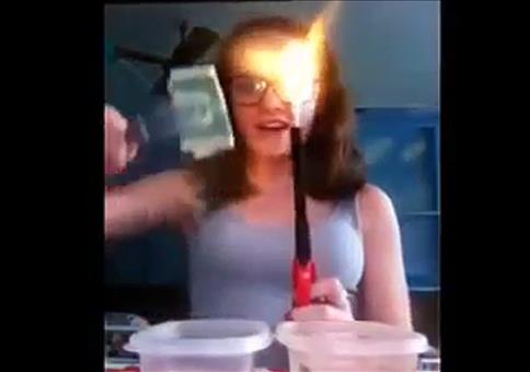Der Trick mit dem brennenden Geldschein - FAIL