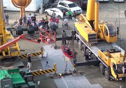 Human Slingshot - Von 0 auf 200 kmh in weniger als 1 Sekunde