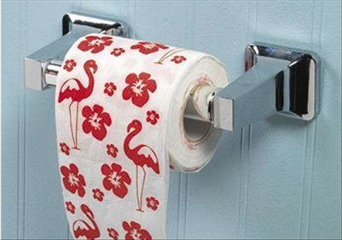 Flamingo Toilettenpapier für 2400 Euro