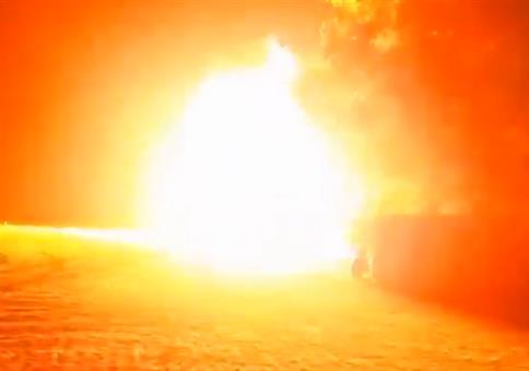 Wunderschöner Feuerball