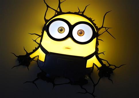 Minion Wandlampe