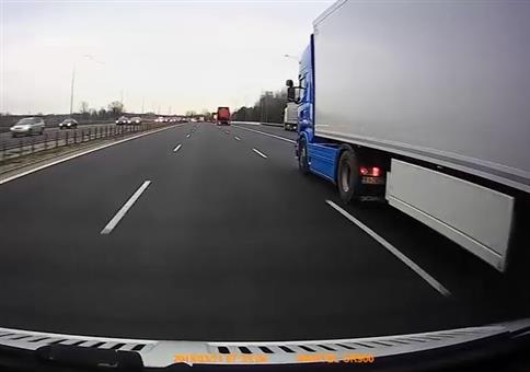 Gute Reaktion auf dem Standstreifen bewiesen