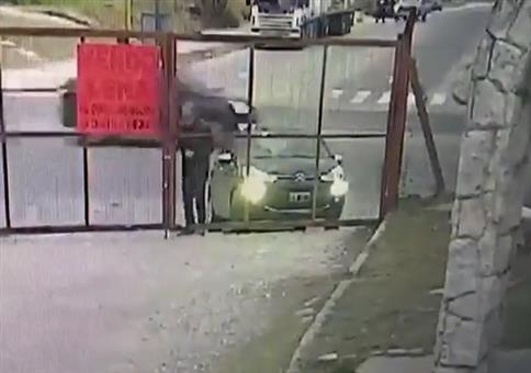 Nur mal kurz das Tor öffnen