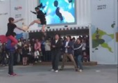 Taekwondo Shuffle in Korea