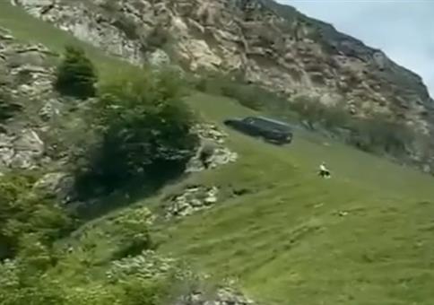 Offroad den Berg runter war eigentlich anders gemeint