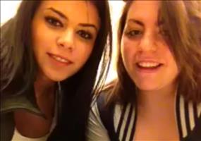 Harlem Shake auf der Damentoilette