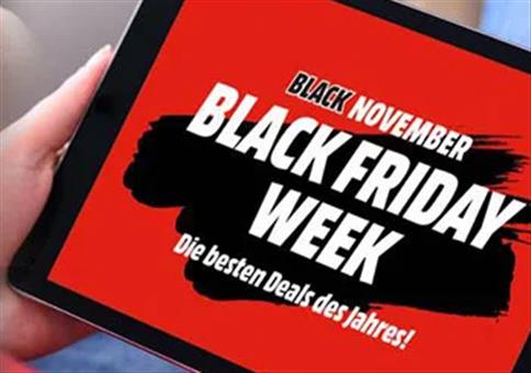 Black Week bei Saturn & MediaMarkt ab Sonntag 18 Uhr
