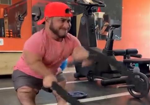 Klein ganz groß im Gym