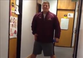 Da steht ein Schrank aufm Flur