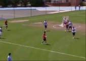 Fakeangriff beim Lacrosse