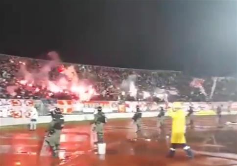 Neulich im Fußballstadion: Pyrotechnik Overload