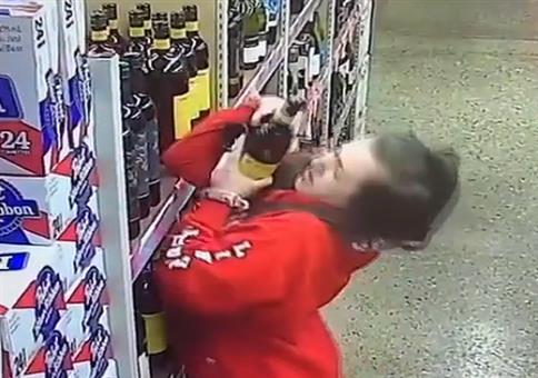 Schusselige Mitarbeeiter im Getränkehandel