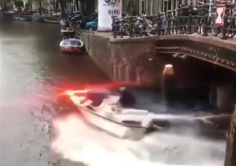 Wenn die Studenten in Amsterdam eskalieren