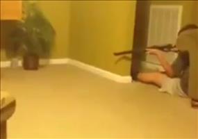 Großwildjagd im Wohnzimmer