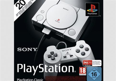 Playstation Classic mit 20 vorinstallierten Spielen nur 39,99€