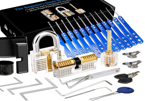 Schlösser knacken - Lock Picking Übungsset