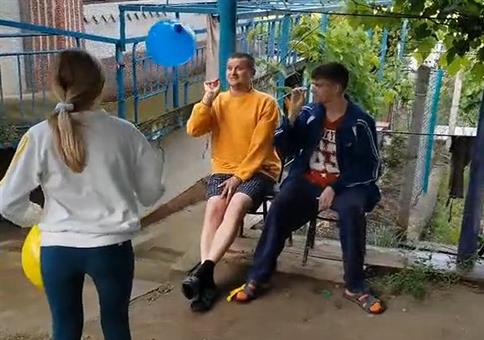 Überraschungsballon