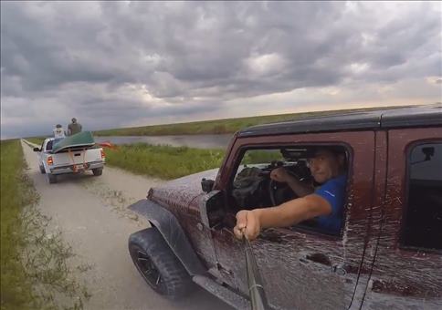 Jeep GoPro Selfie Fail mit Folgen