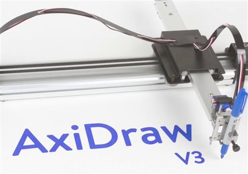 Wenn ein Roboter wunderschön schreibt und malt