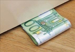 100 Euro Geldschein Türstopper 