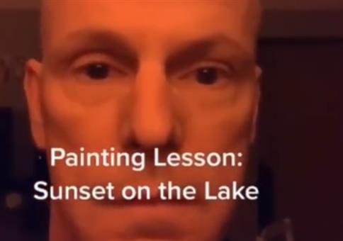 Zeichenstunde: Sonnenuntergang am Meer