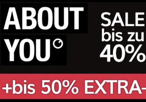 🔥 About You-Sale + bis 50% Extra Rabatt