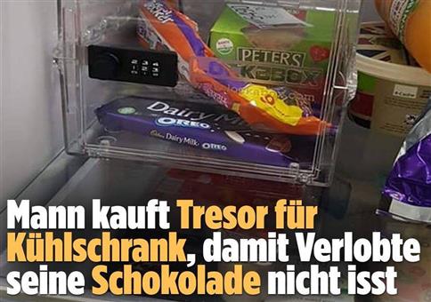 Mann kauft Tresor für Kühlschrank...