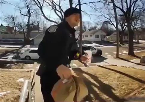 Wenn die Polizei dein Essen liefert