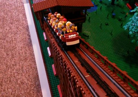 Lego Achterbahn