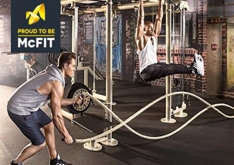 1 Monat McFit Schnuppermitliedschaft für 8€ (statt 20€)
