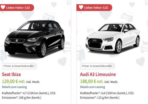 Leasingmarkt: Singles Week Lagerwagen Knallerangebote