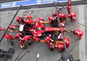 Formel 1 Boxenstopp Früher VS heute