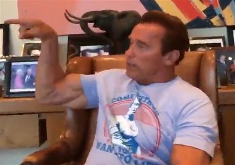 Der Präsident zeigt euch seine Muskeln