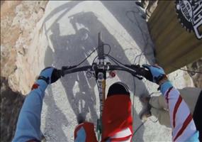 Downhill Mountain Biking - Redbull Rampage POV