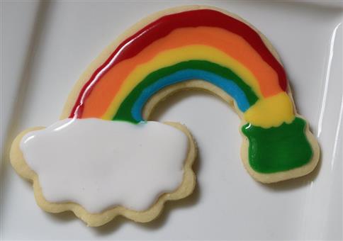 Somewhere Over the Rainbow - Komischer Ausstecher