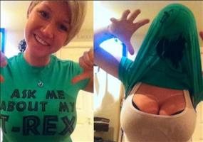 ASK ME ABOUT MY T-REX T-Shirt 