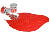 Farbtopf mit roter Farbe Puzzle