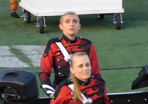 Besessen am Keyboard