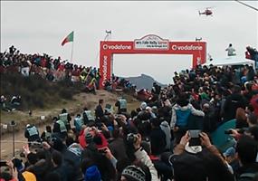 50 Meter Flug bei Rallye