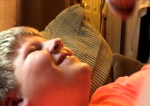 Überraschung von oben